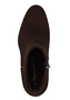 Tamaris Damen Leder Stiefelette 1-25396-47-304 Frauen Blockabsatz braun