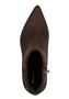 Tamaris Damen Stiefelette 1-25383-47-304 Frauen Stilettoabsatz spitz braun