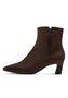 Tamaris Damen Stiefelette 1-25383-47-304 Frauen Stilettoabsatz spitz braun