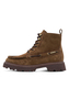 Tamaris Damen Leder Stiefelette 1-25241-47-310 Frauen Boots Stiefel braun