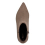 Tamaris Damen Stiefelette 1-25383-47-341 Frauen Stilettoabsatz spitz Taupe