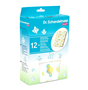 DR. SCHANDELMEIER Einwegunterlagen f�r Babys, 12 St�ck Einweg-Wickelunterlagen, Babyunterlagen, Betteinlagen, saugstarke Babyunterlage, weiche Wickelunterlage Reisewickelunterlage