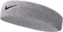 Nike Nike Swoosh Headbands - grey heather/black 
