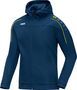 Jako Kapuzenjacke Classico - nightblue/citro