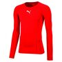 Puma LIGA Baselayer Tee LS - rot