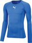 Puma LIGA Baselayer Tee LS - blau