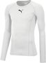 Puma LIGA Baselayer Tee LS - weiss