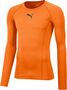 Puma LIGA Baselayer Tee LS - orange