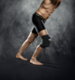 Select Kniebandage Mit Grossem Polster - schwarz 