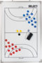 Select Taktiktafel Aluminium Handball - Wei� - Zubeh�r-Ger�te-Unisex 