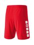 Erima Classic 5-C Shorts With Inner Slip - red/white