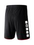 Erima Classic 5-C Shorts With Inner Slip - black/red