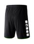 Erima Classic 5-C Shorts With Inner Slip - black/green