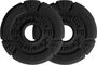 Energetics Hantelscheibe Cast Iron Disc Pair 30 Mm - schwarz