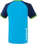Erima Zenari 3.0 Jersey Shortsleeve - curacao/new navy/green gecko