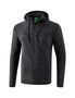 Erima Fleece Jacket - black melange