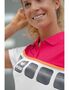 Erima 5-C Poloshirt Function - white/love rose/peach