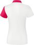 Erima 5-C Poloshirt Function - white/love rose/peach