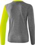 Erima 5-C Longsleeve - grey melange/lime pop/black