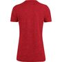 Jako T-Shirt Premium Basics - rot meliert