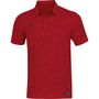 Jako Polo Premium Basics - rot meliert
