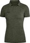 Jako Polo Premium Basics - khaki meliert