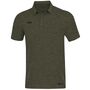 Jako Polo Premium Basics - khaki meliert