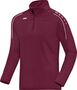 Jako Ziptop Classico - maroon