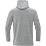 Jako Kapuzensweat Premium Basics - hellgrau meliert