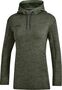 Jako Kapuzensweat Premium Basics - khaki meliert