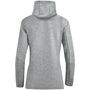 Jako Kapuzensweat Premium Basics - hellgrau meliert