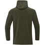 Jako Kapuzenjacke Premium Basics - khaki meliert