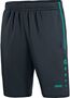 Jako Trainingsshort Active - anthrazit/t�rkis