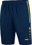 Jako Trainingsshort Active - marine/neongelb
