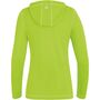 Jako Kapuzenjacke Run 2.0 - neongr�n