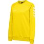 Hummel HMLGO COTTON SWEATSHIRT WOMAN - sports yellow