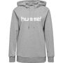 Hummel Hmlgo Cotton Logo Hoodie Woman - grey melange