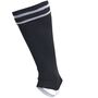Hummel Element Football Sock Footless - black/white
