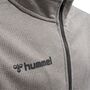 Hummel Hmlauthentic Kids Half Zip Sweatshi - grey melange