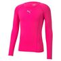Puma LIGA Baselayer Tee LS - pink
