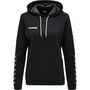 Hummel Hmlauthentic Poly Hoodie Woman - black/white