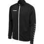 Hummel Hmlauthentic Kids Poly Zip Jacket - black/white