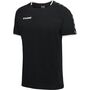 Hummel Hmlauthentic Kids Training Tee - black/white