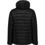 Hummel Hmlnorth Quilted Hood Jacket Kids - black/asphalt