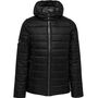 Hummel Hmlnorth Quilted Hood Jacket Kids - black/asphalt