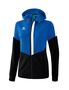 Erima Squad Training Jacket With Hood - new royal/black/white