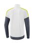 Erima Squad Training Jacket - white/slate grey/bio lime