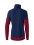 Erima Squad Training Jacket - new navy/bordeaux/silver grey