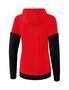 Erima Squad Training Jacket With Hood - red/black/white