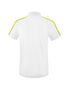 Erima Squad Poloshirt Function - white/slate grey/bio lime